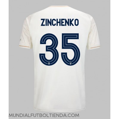 Camiseta Nottingham Forest Oleksandr Zinchenko #35 Segunda Equipación Replica 2025-26 mangas cortas Camiseta Nottingham Forest Oleksandr Zinchenko #35 Segunda Equipación Replica 2025-26 mangas cortas
